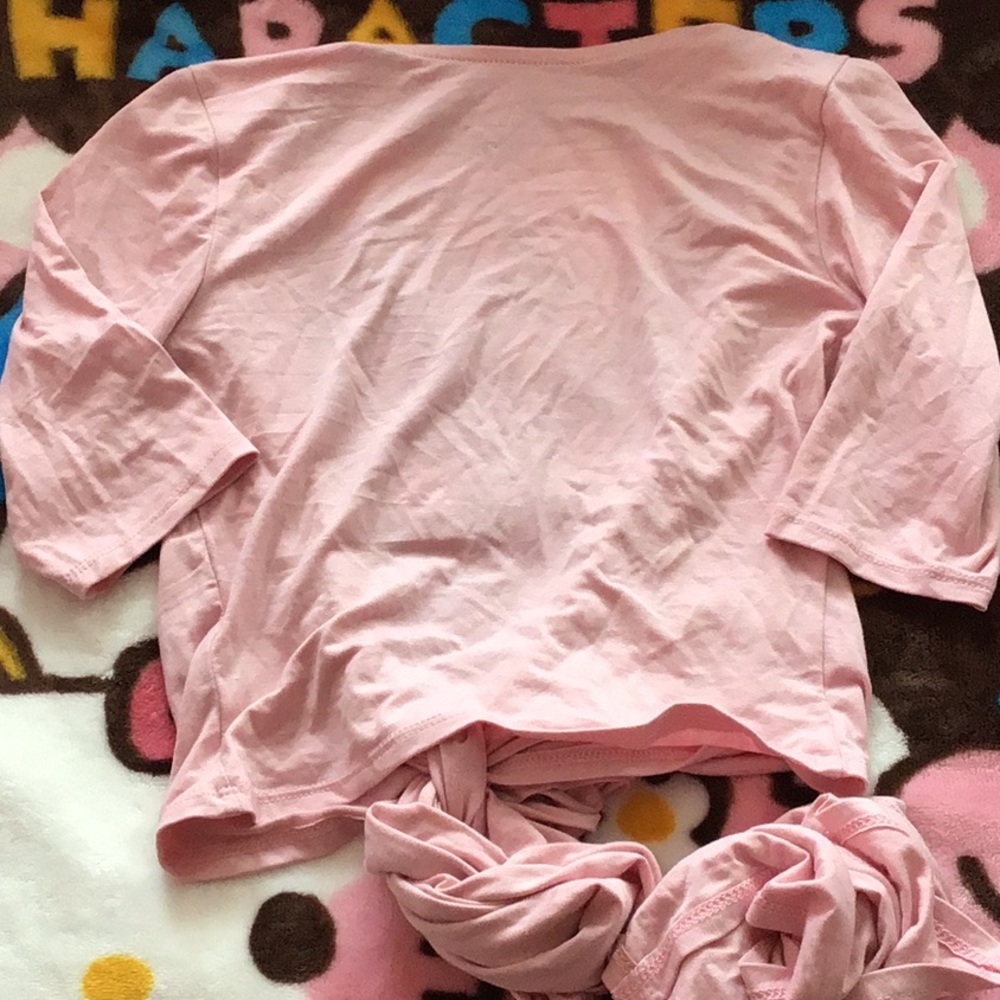 Agnes & Dora pink wrap top XXS - Picture 3 of 4